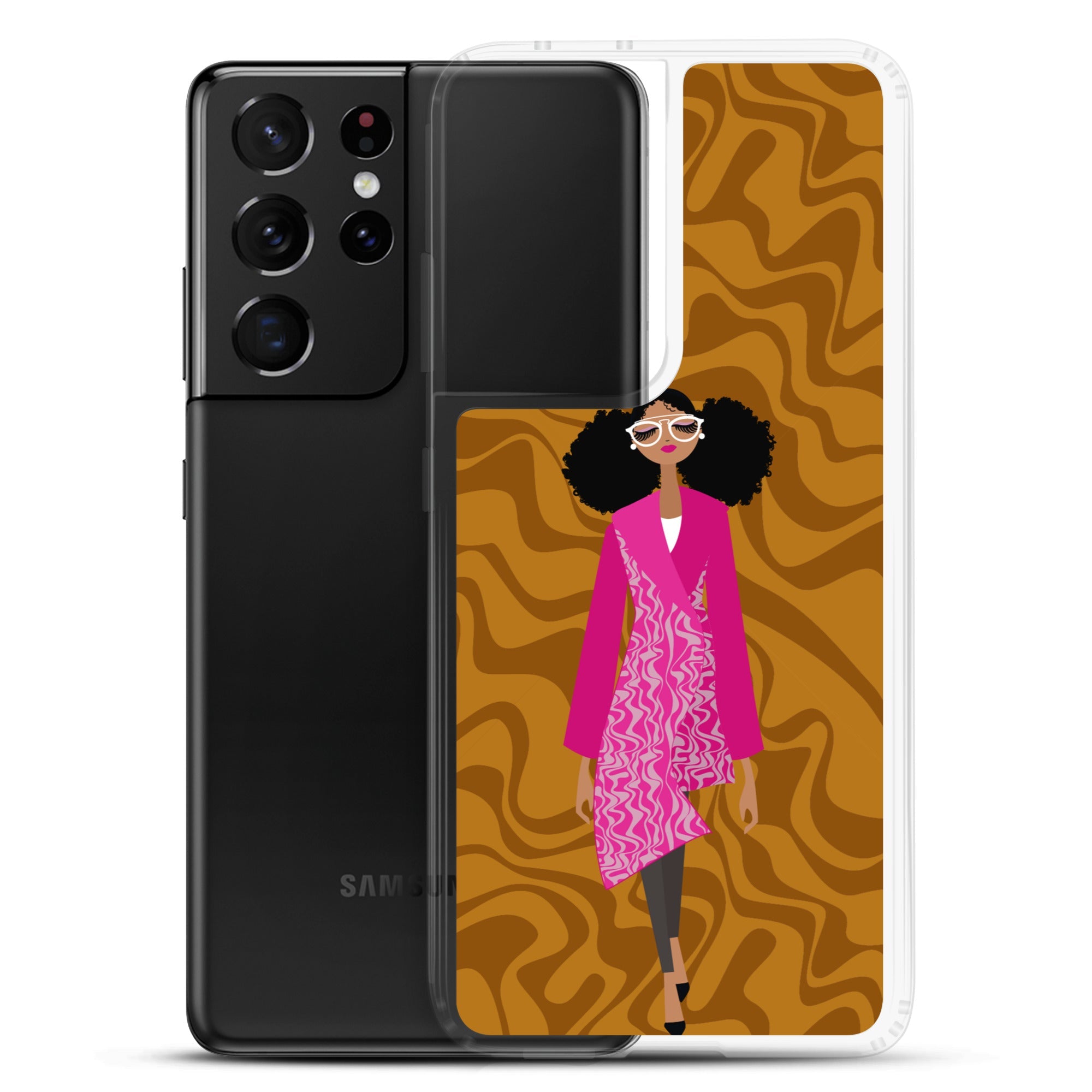 Strut and Slay Clear Case for Samsung®