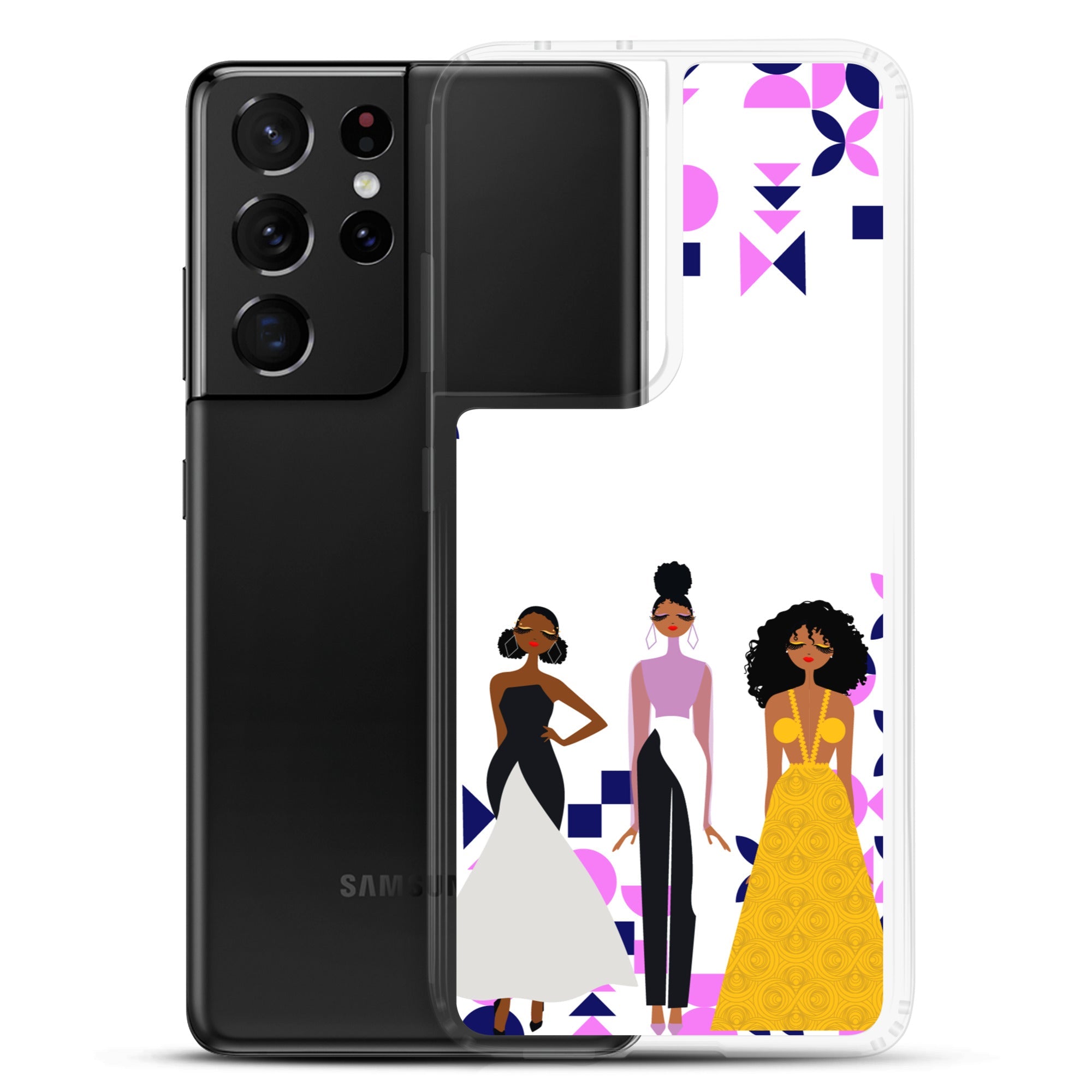 Triple Glamour Clear Case for Samsung®