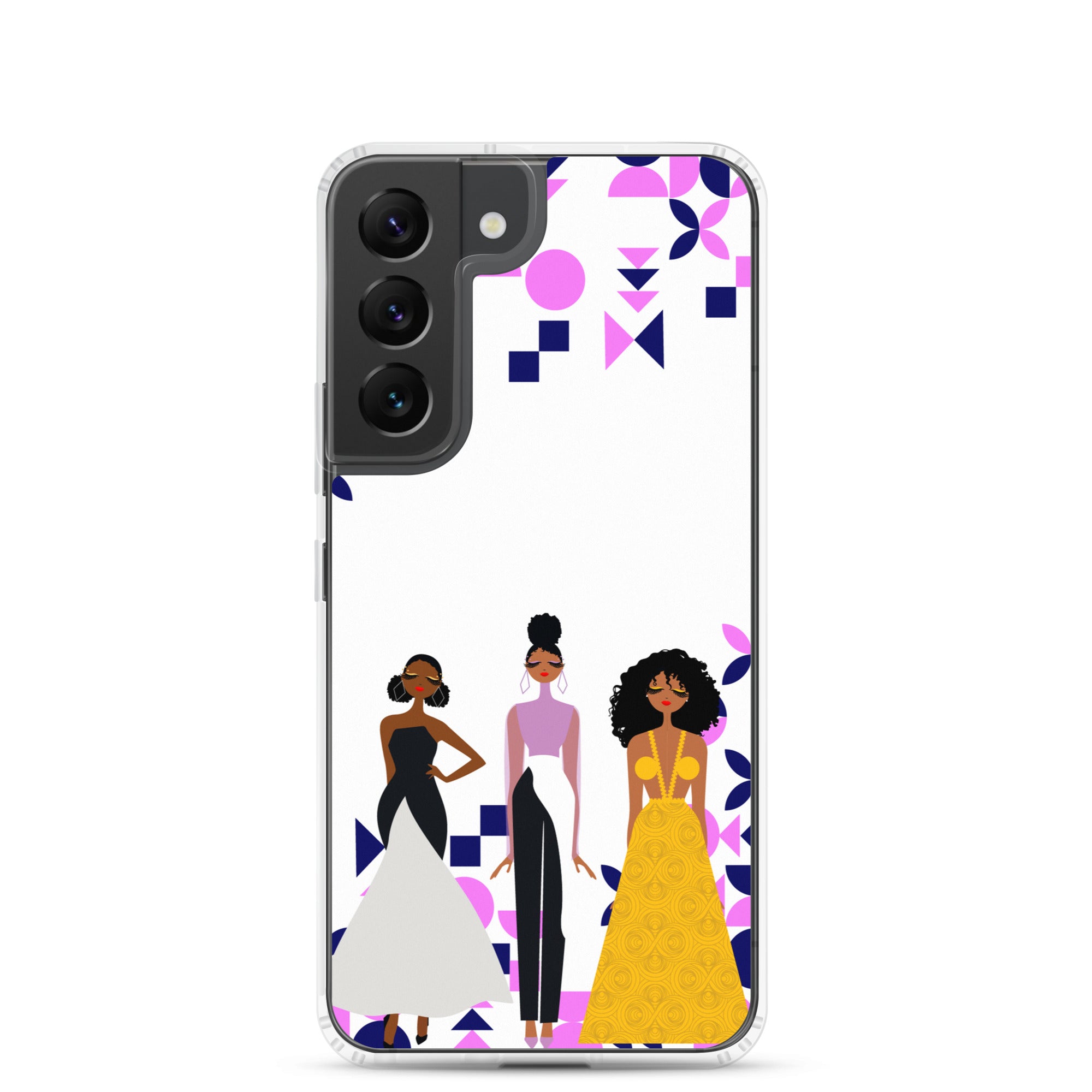 Triple Glamour Clear Case for Samsung®