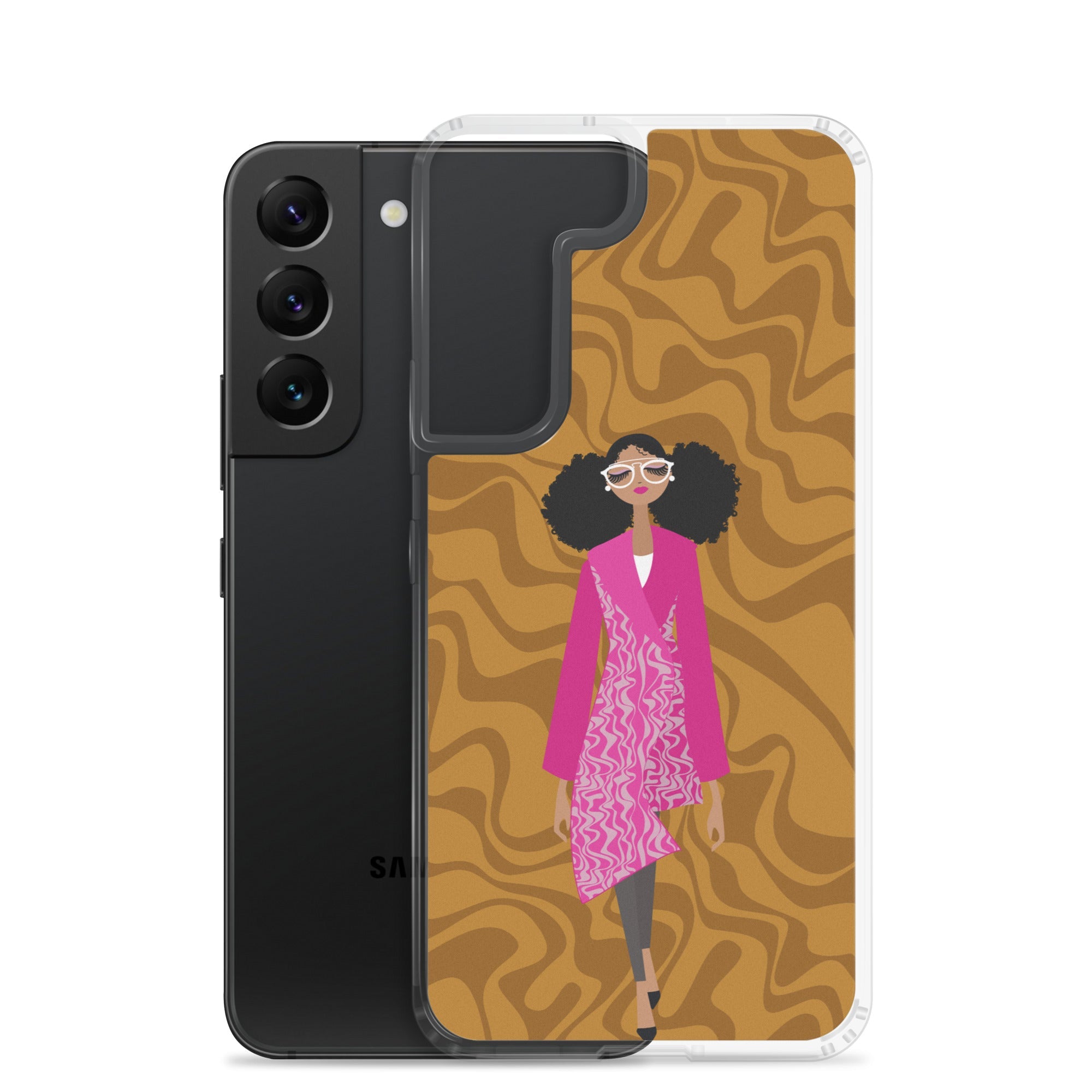Strut and Slay Clear Case for Samsung®