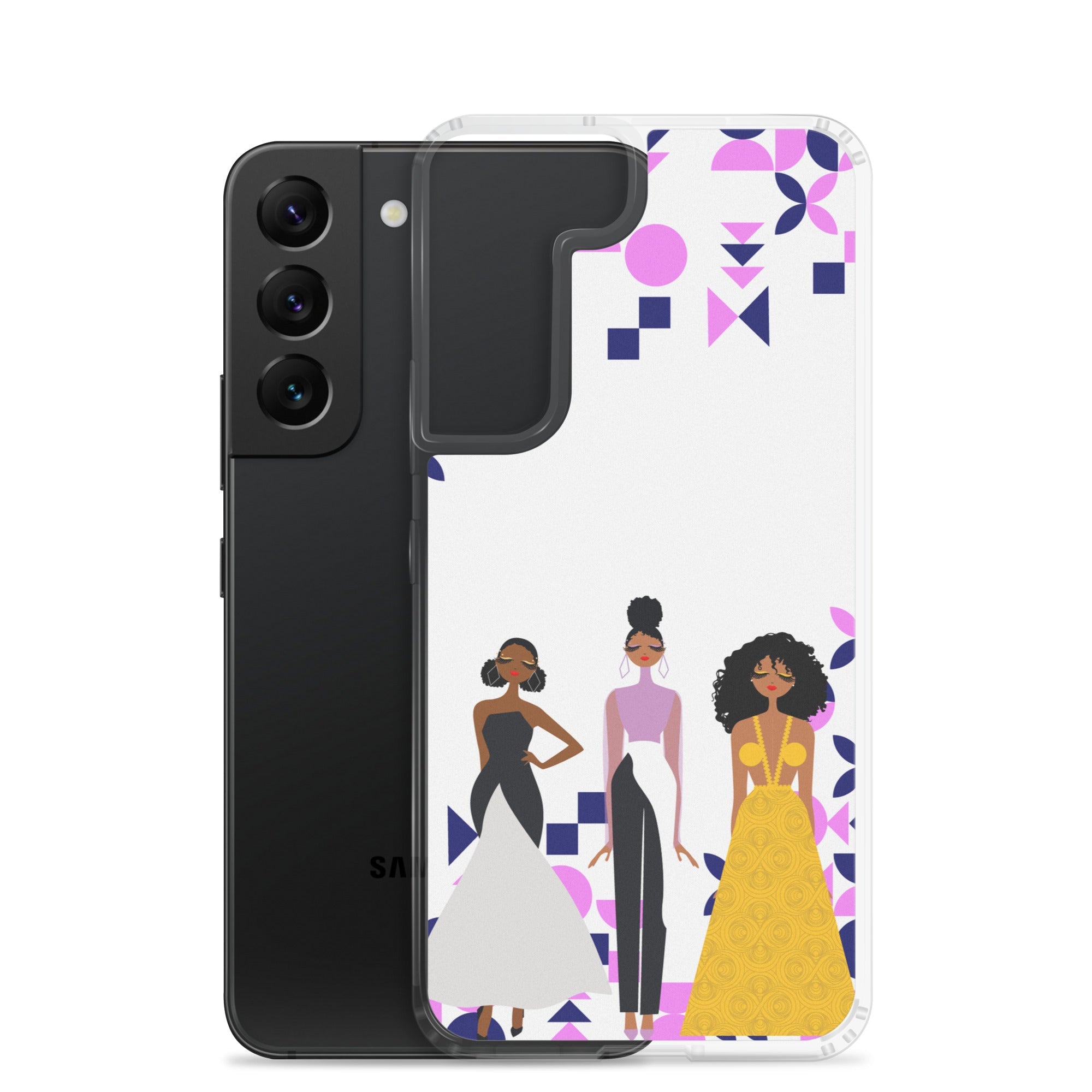 Triple Glamour Clear Case for Samsung®
