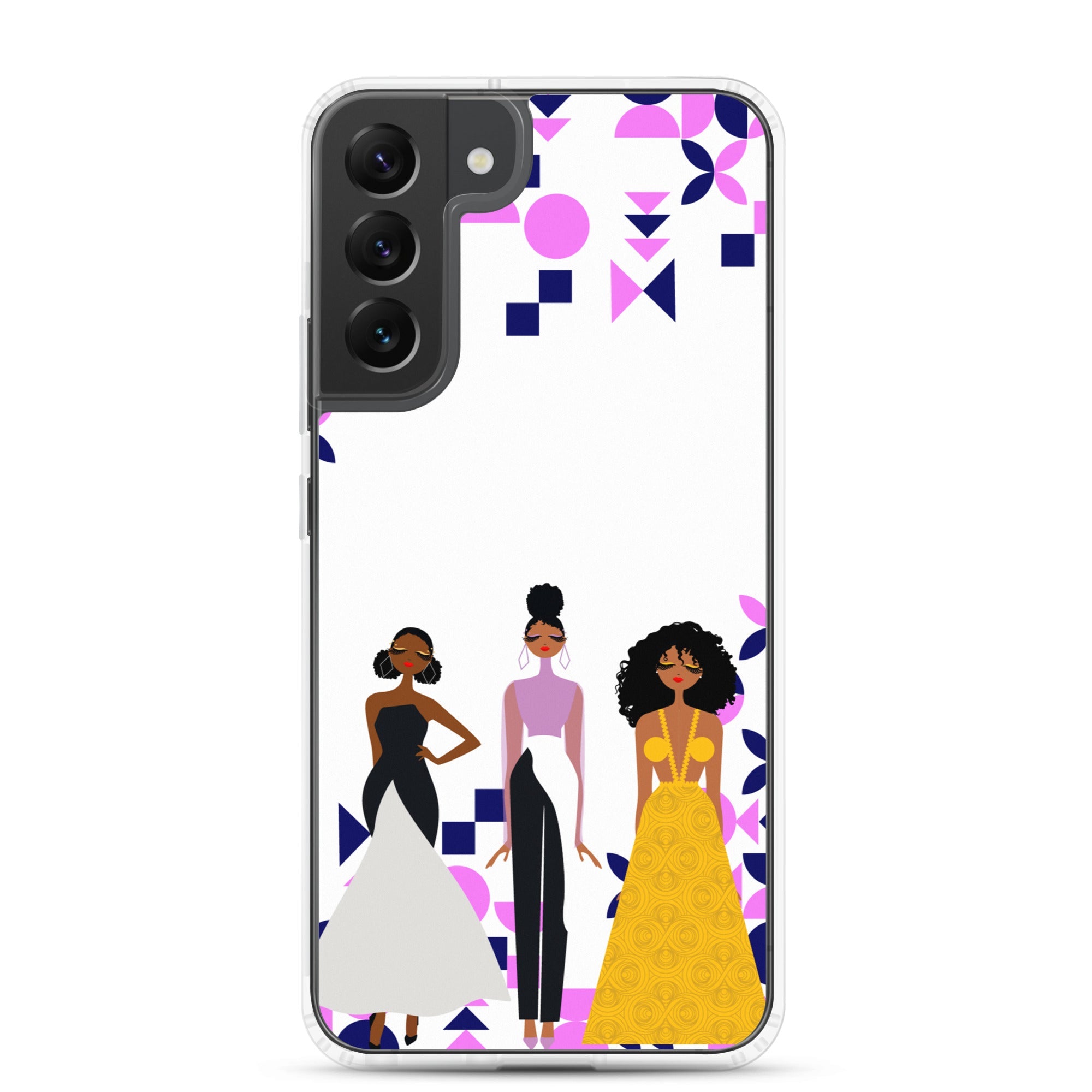 Triple Glamour Clear Case for Samsung®