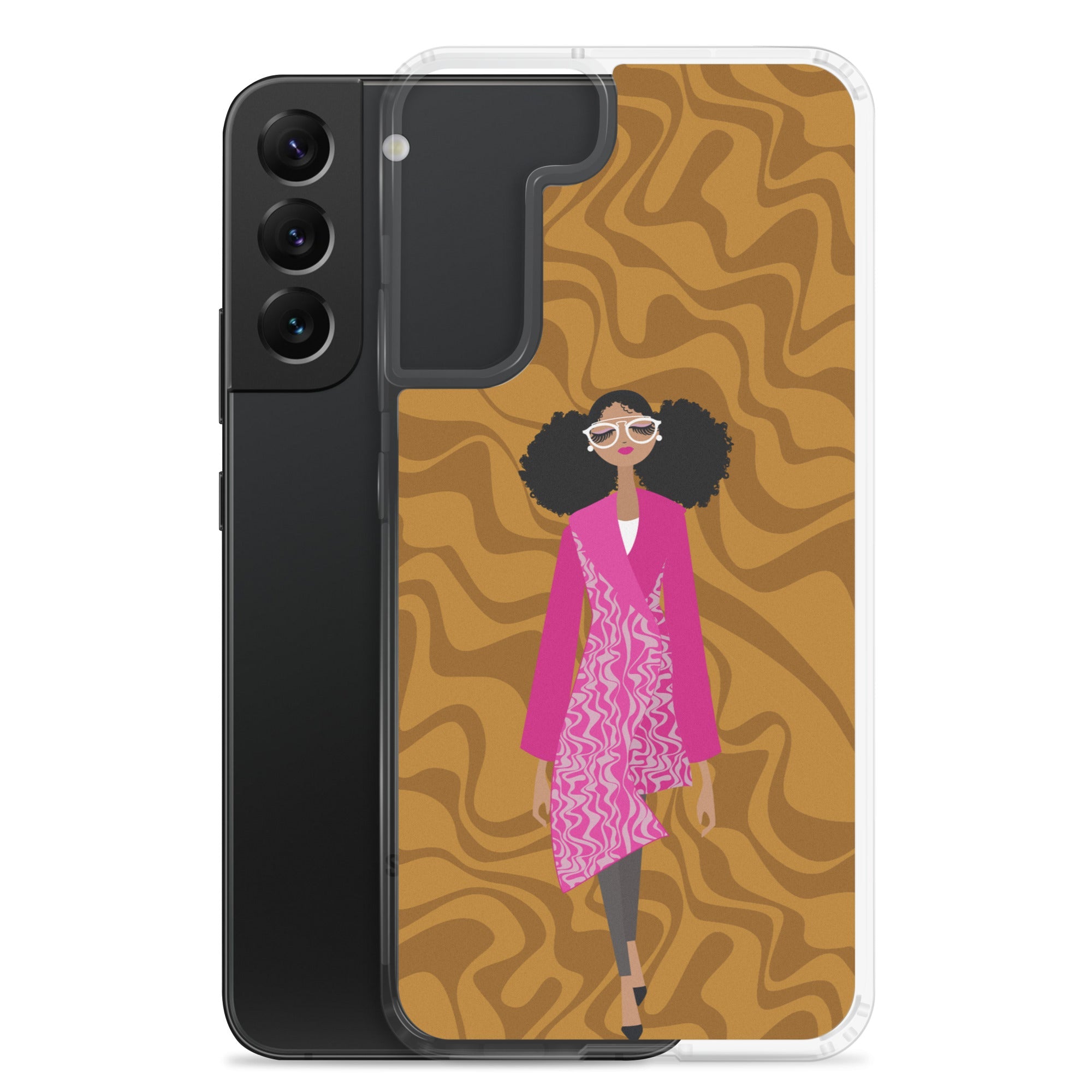 Strut and Slay Clear Case for Samsung®