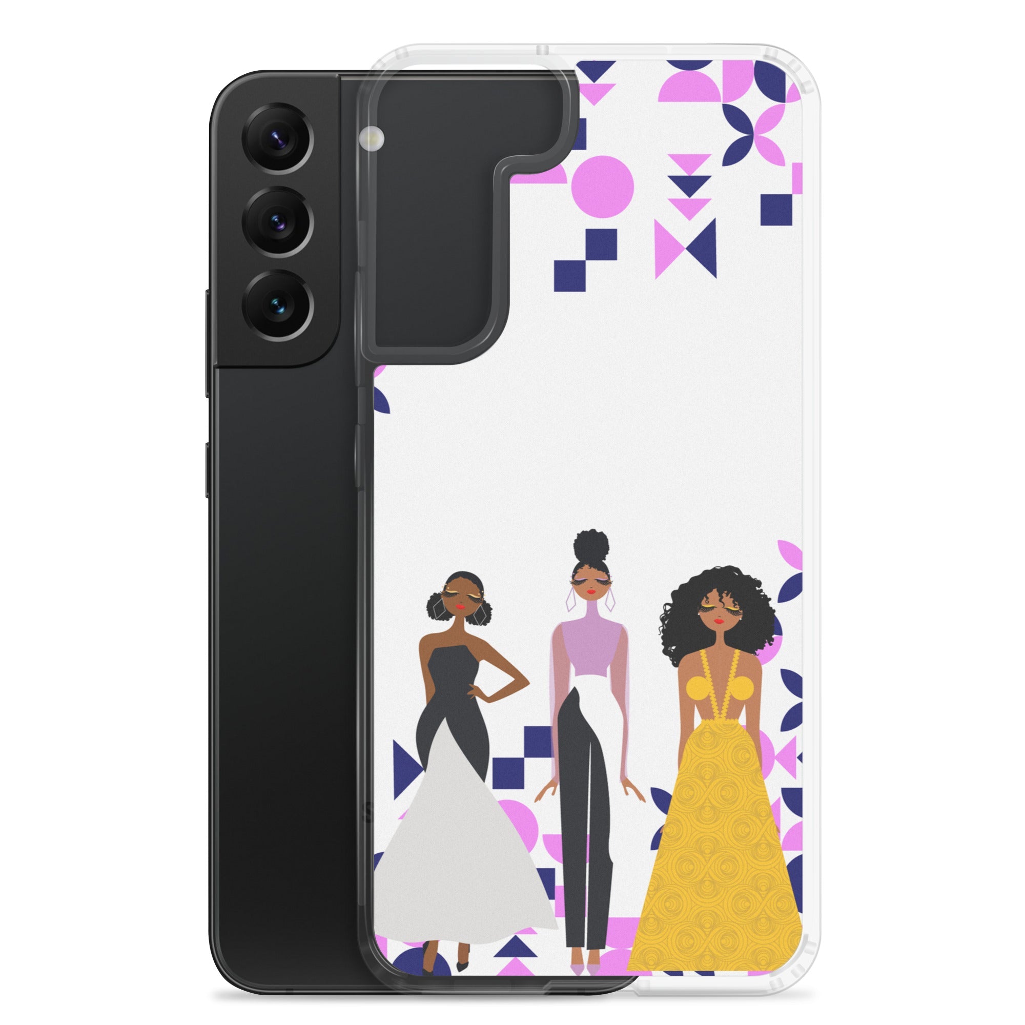 Triple Glamour Clear Case for Samsung®