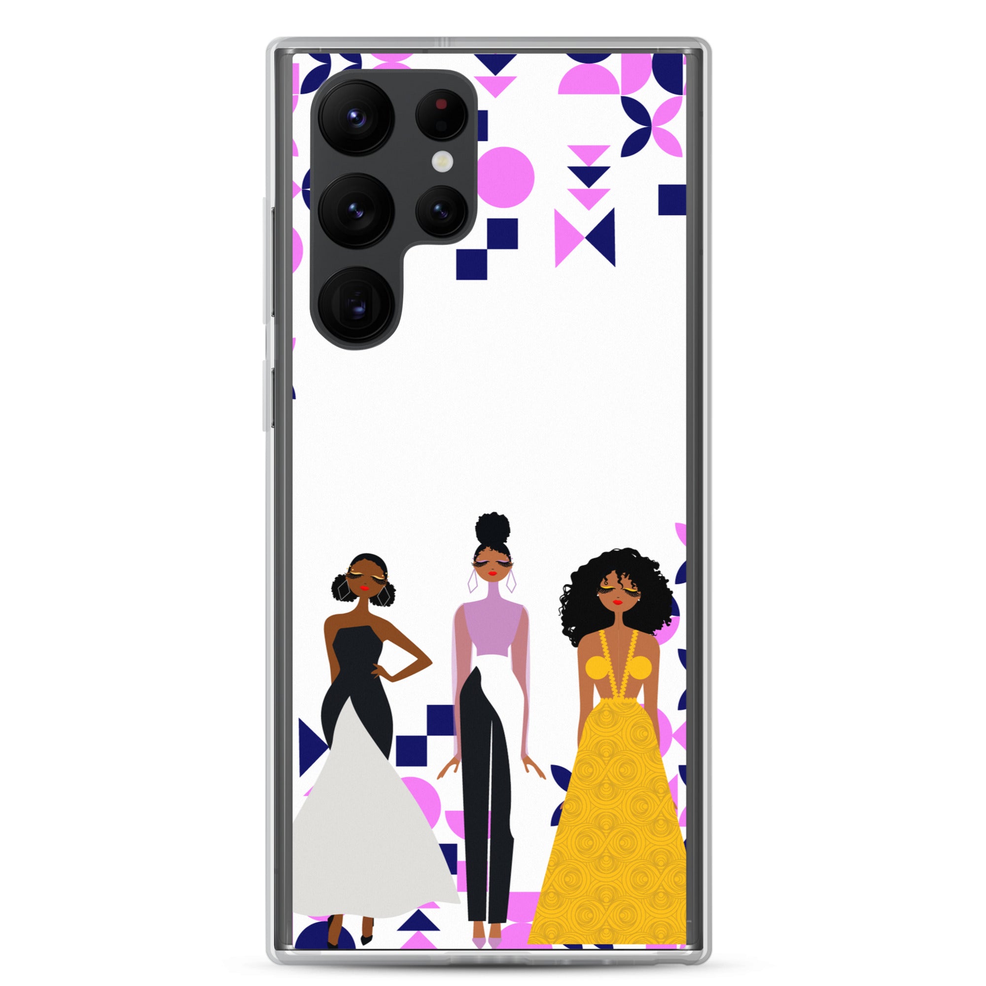 Triple Glamour Clear Case for Samsung®