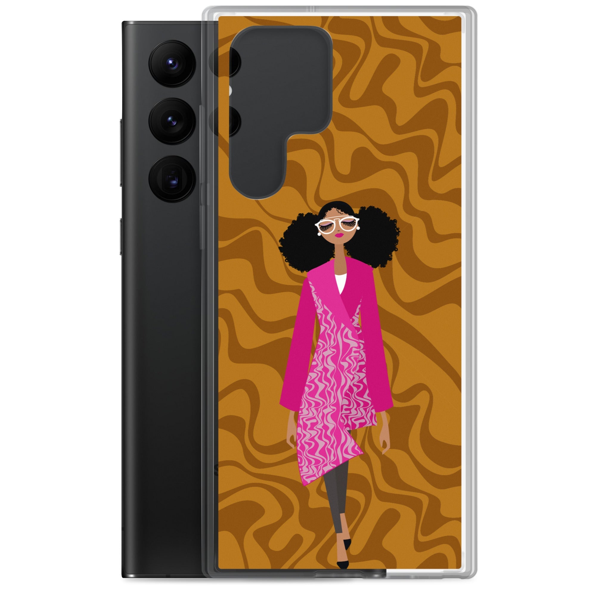 Strut and Slay Clear Case for Samsung®