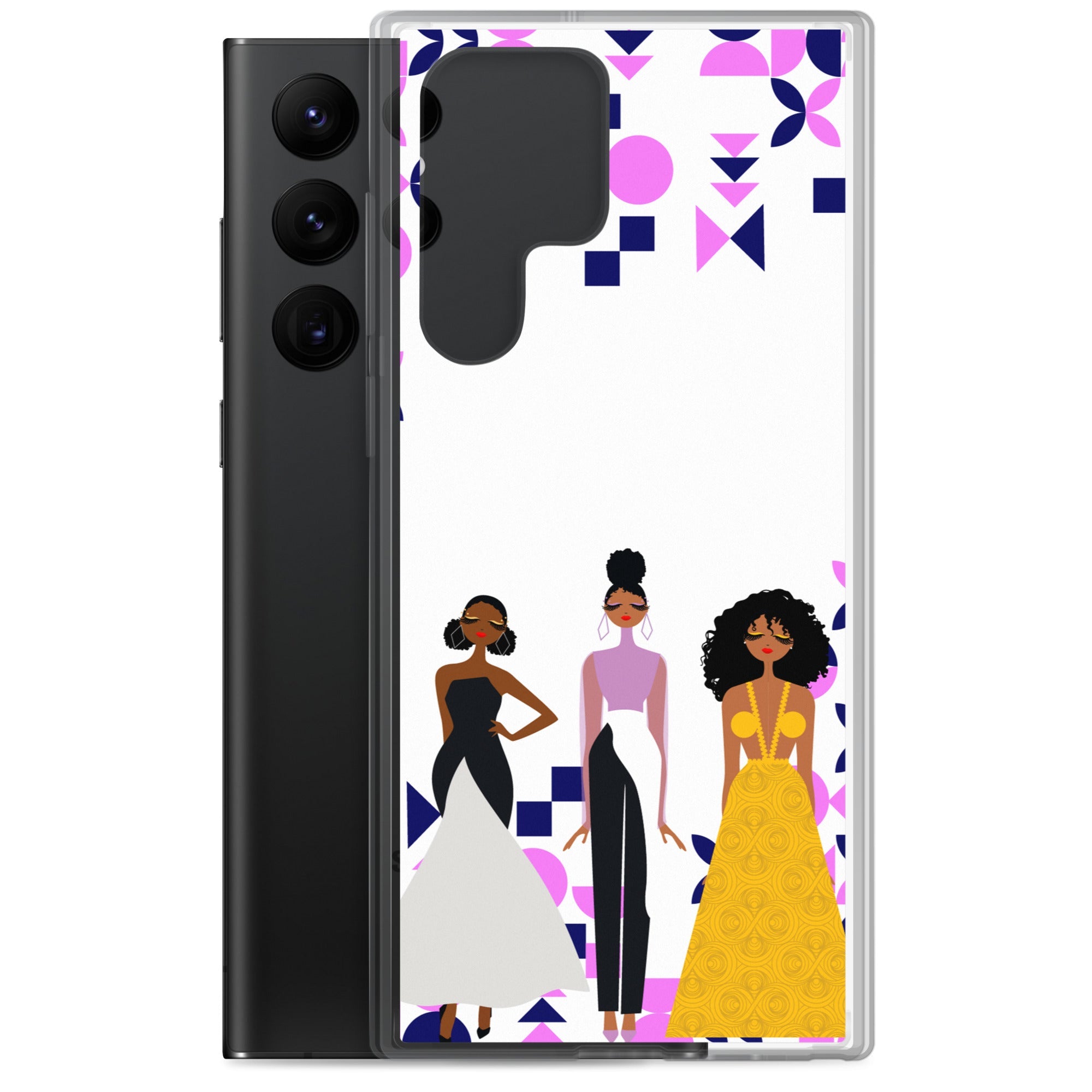 Triple Glamour Clear Case for Samsung®