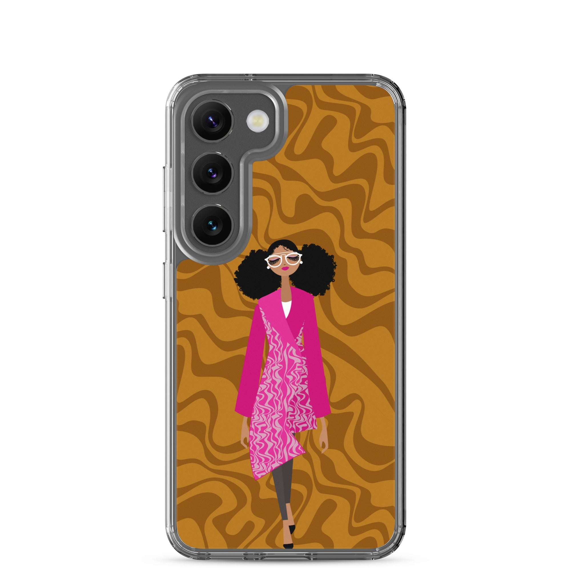 Strut and Slay Clear Case for Samsung®