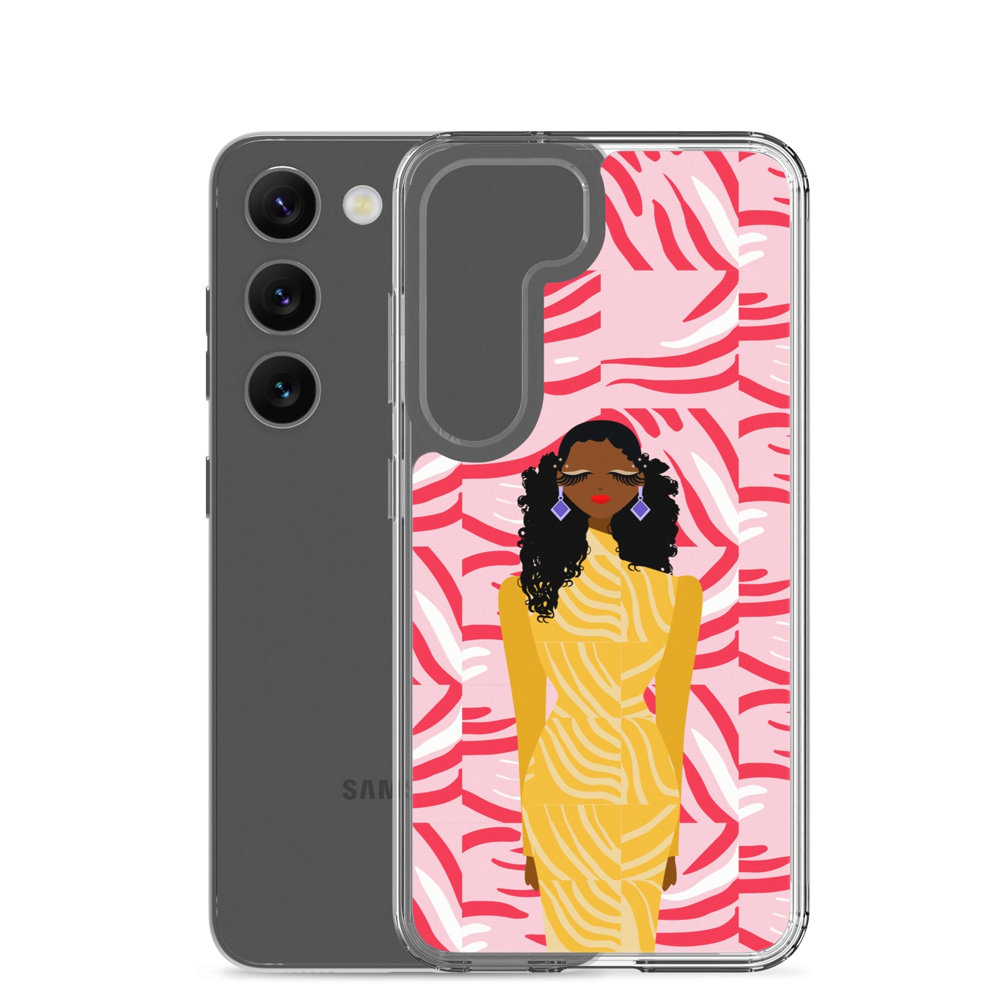 Zestful Diva Clear Case for Samsung®