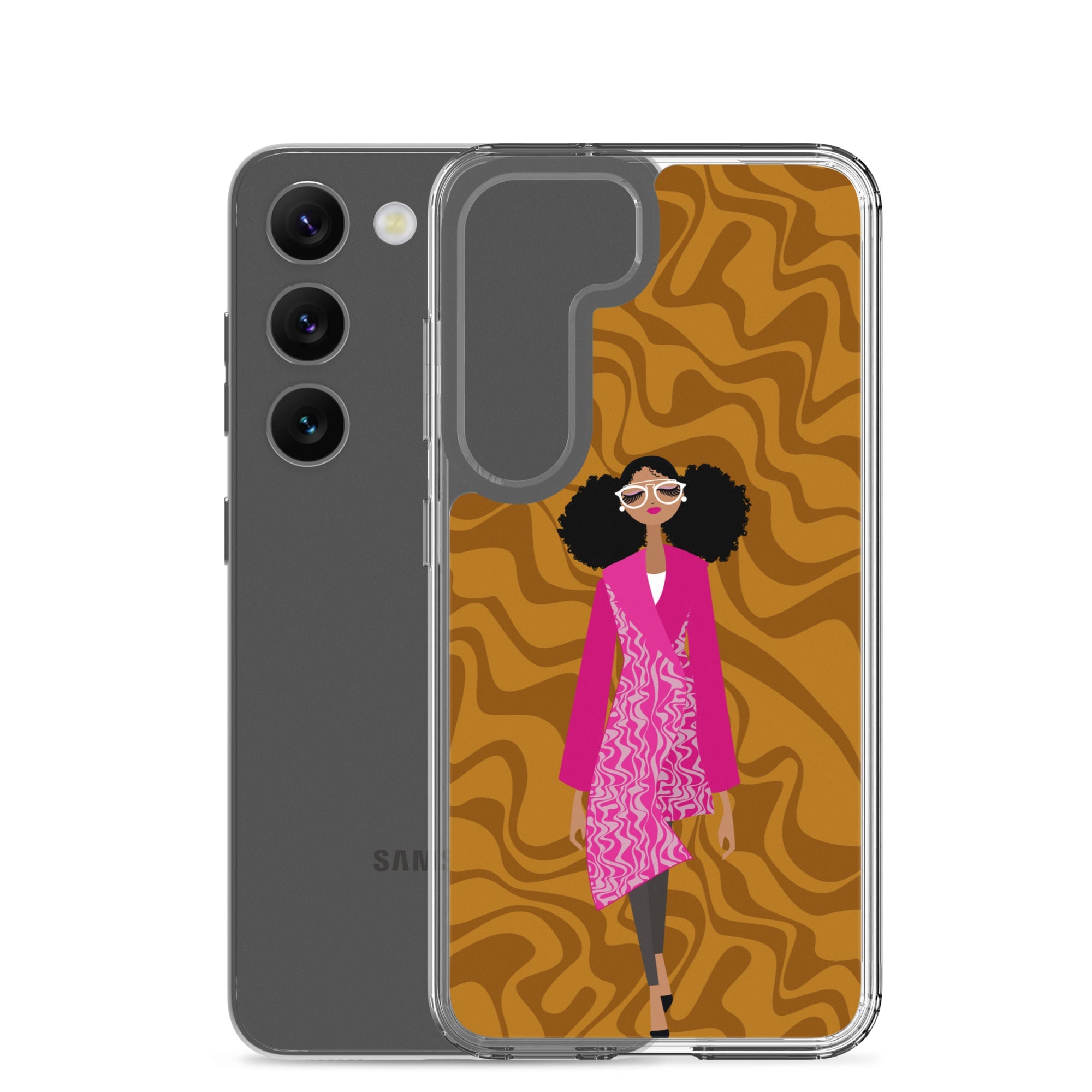 Strut and Slay Clear Case for Samsung®