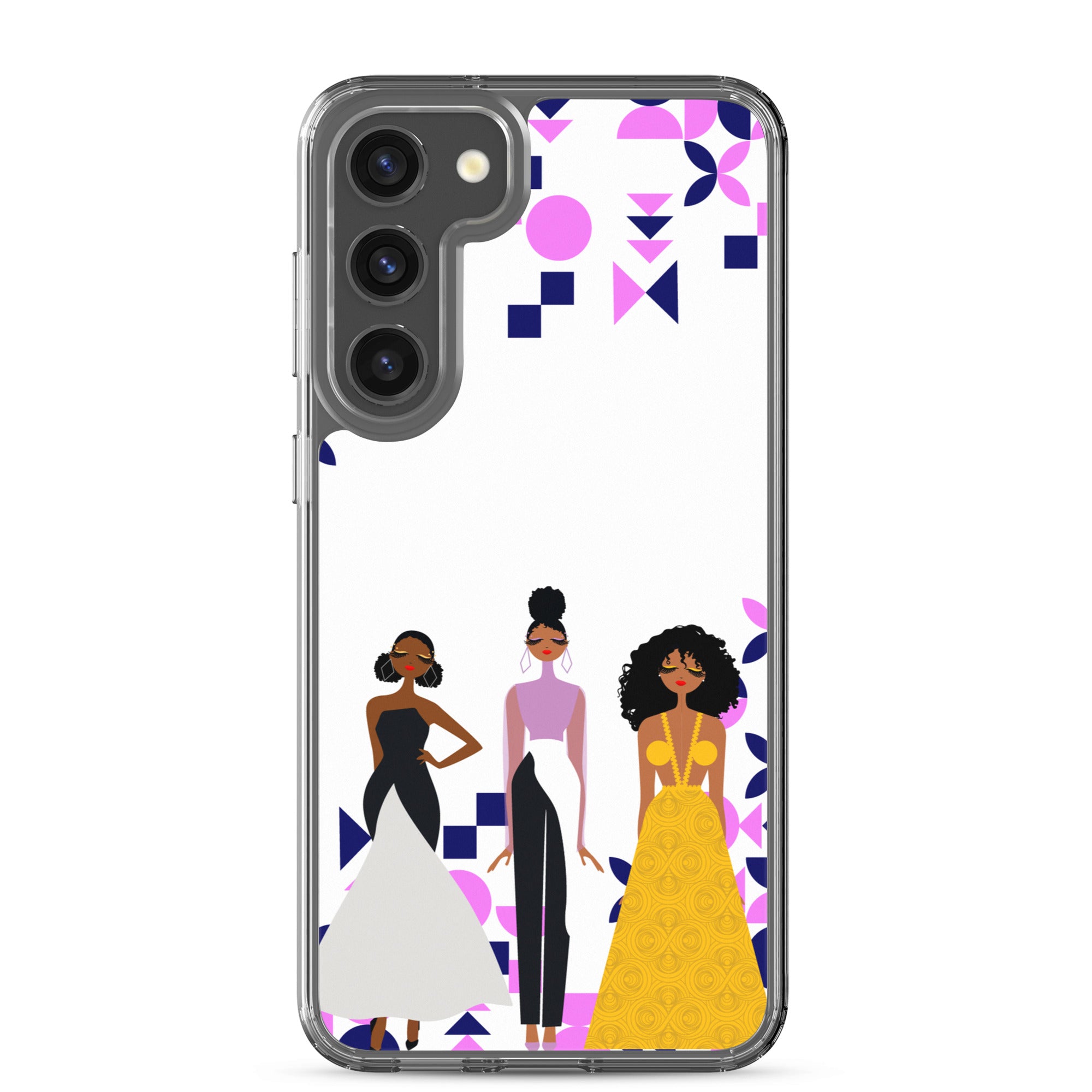 Triple Glamour Clear Case for Samsung®