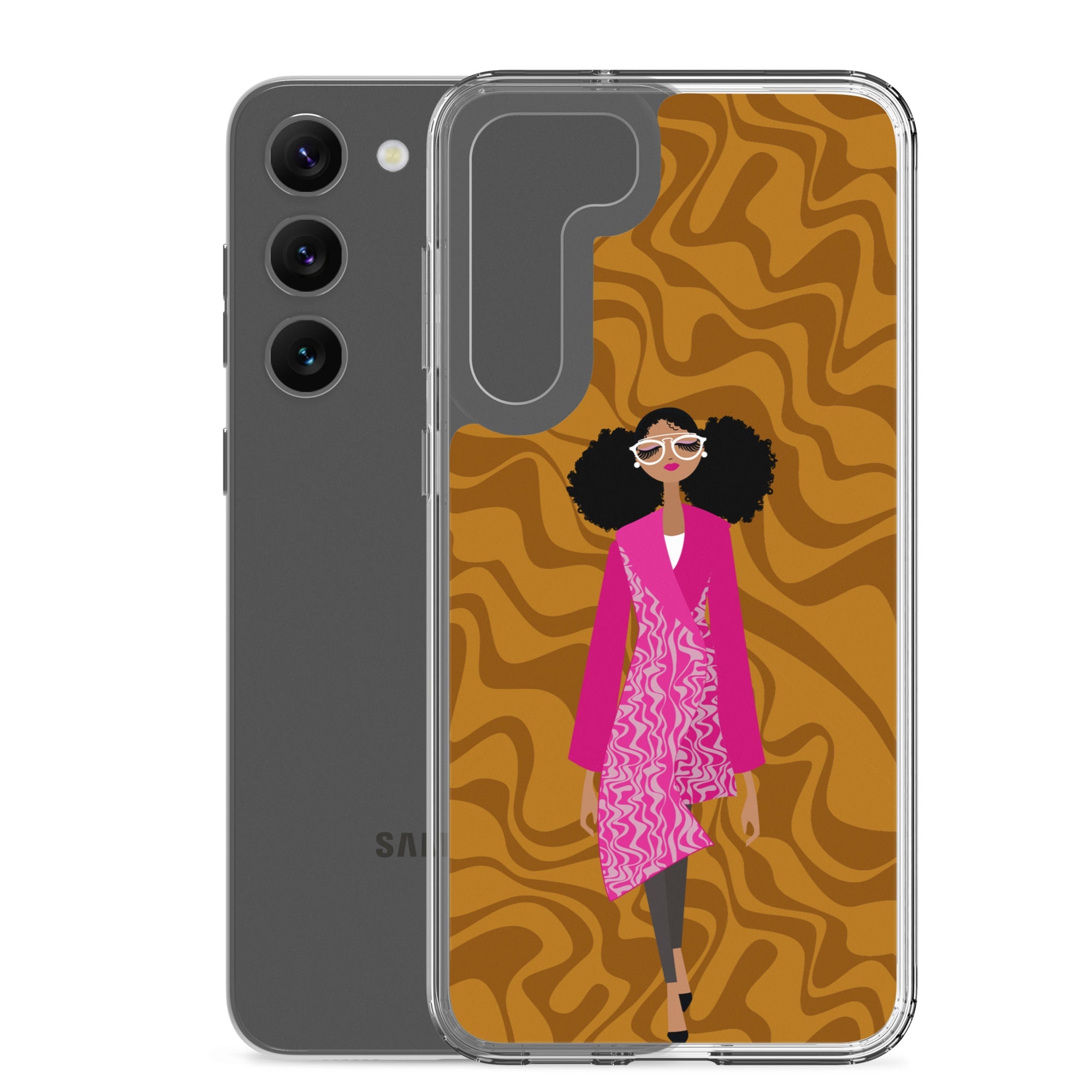 Strut and Slay Clear Case for Samsung®