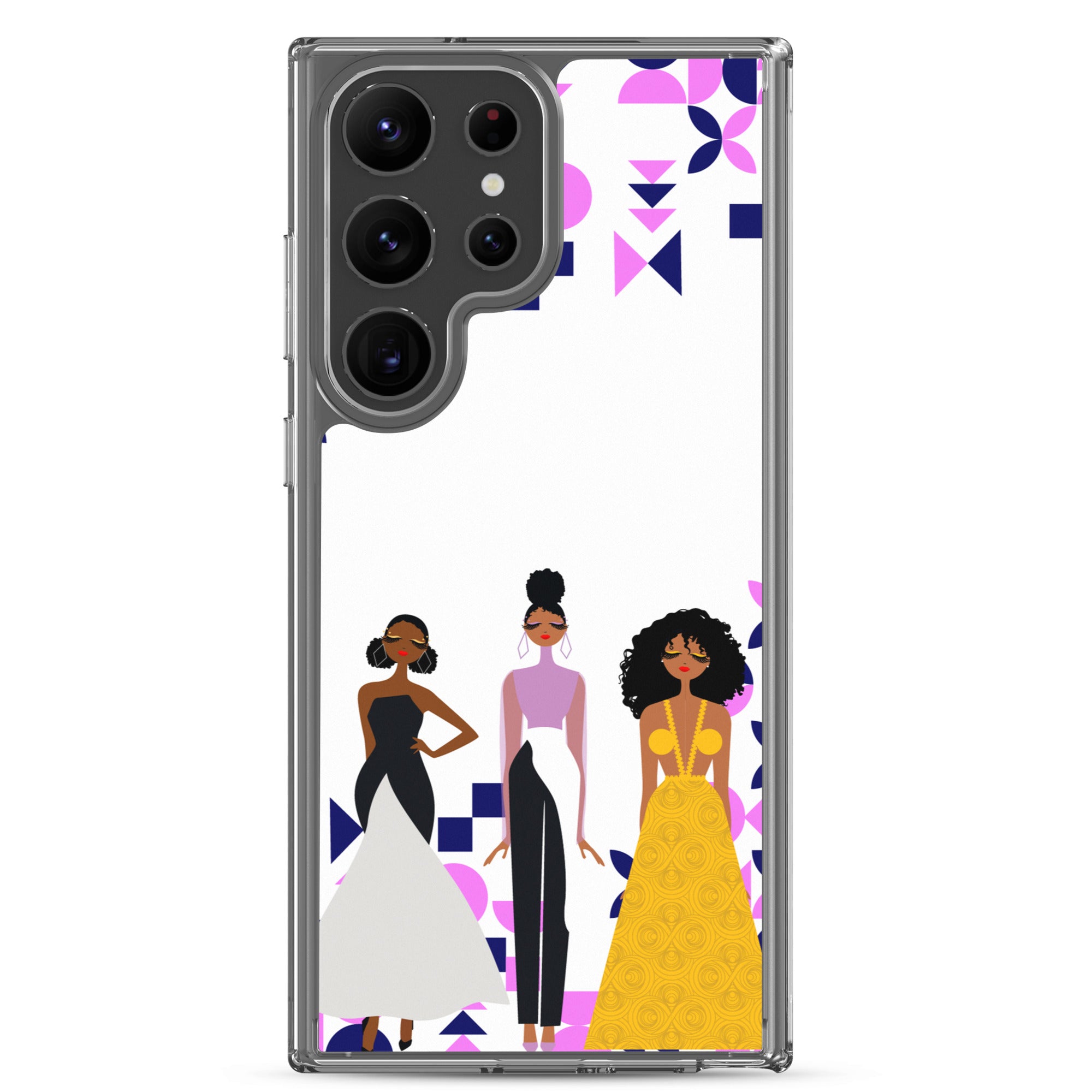 Triple Glamour Clear Case for Samsung®
