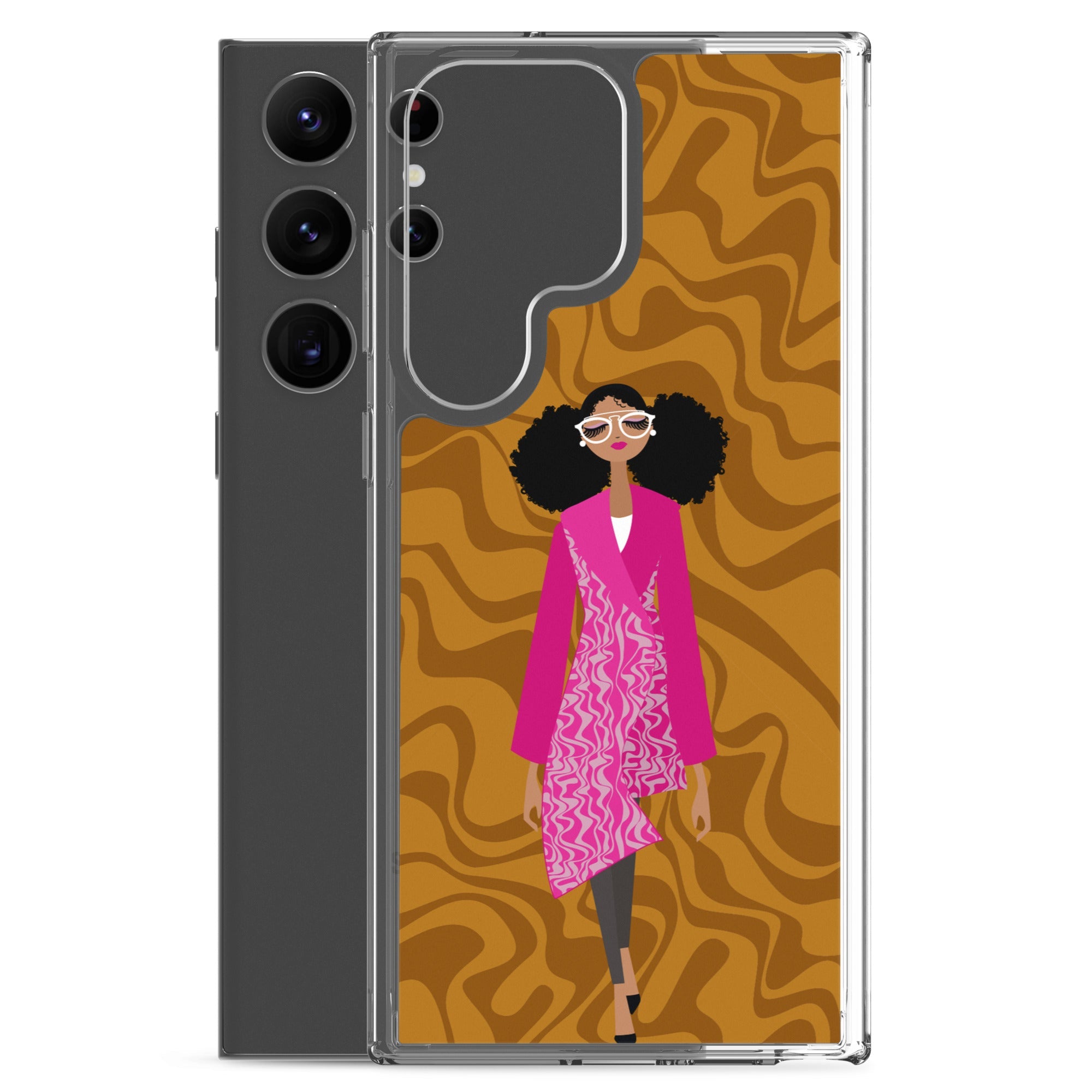 Strut and Slay Clear Case for Samsung®
