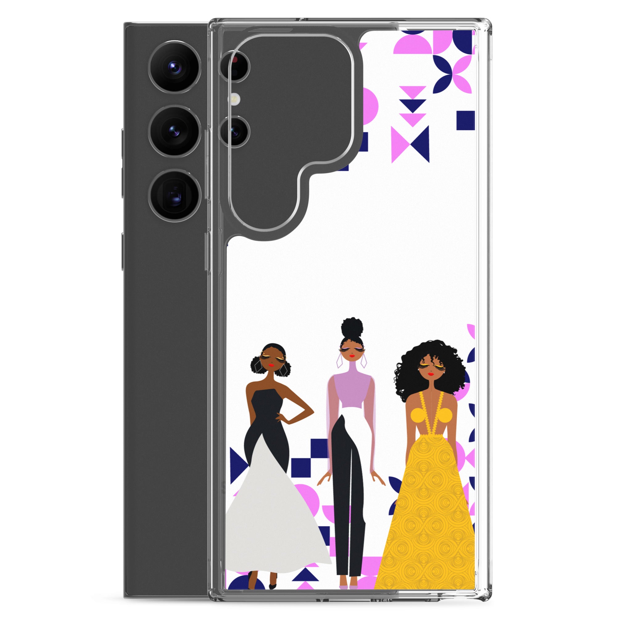 Triple Glamour Clear Case for Samsung®