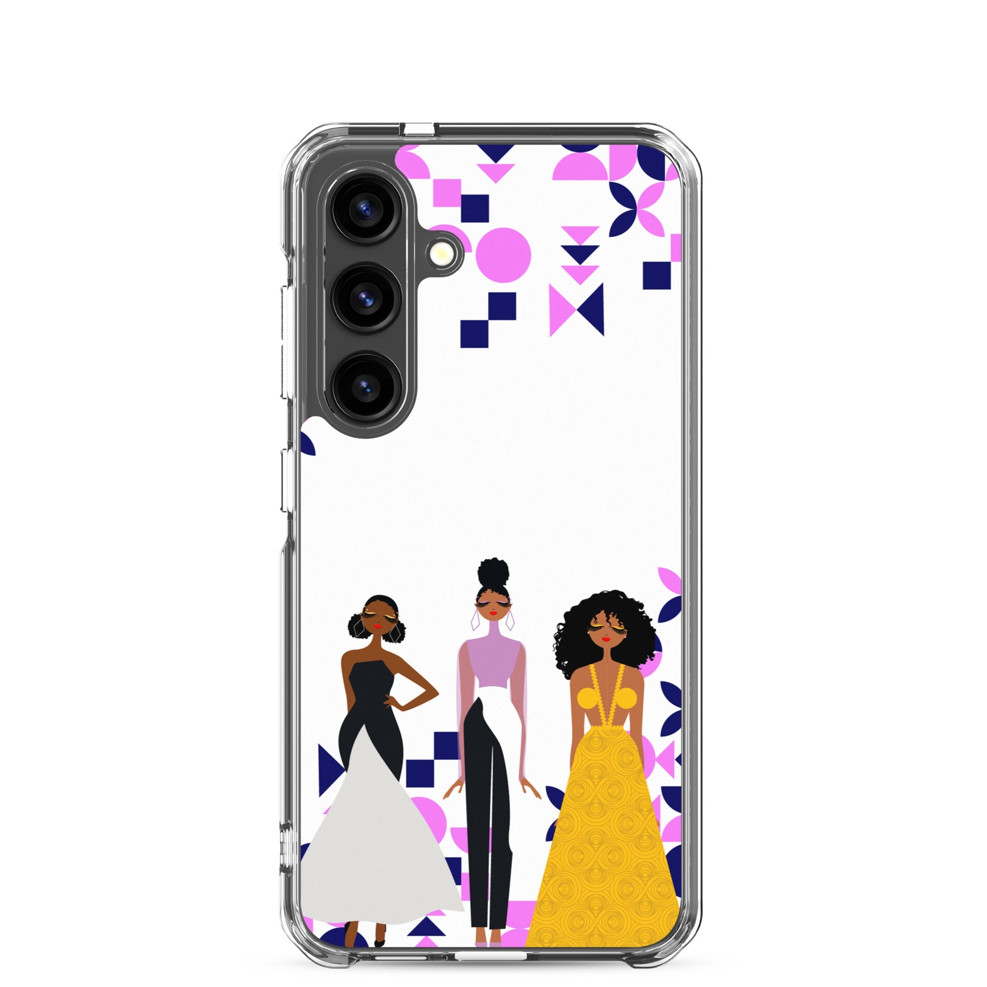 Triple Glamour Clear Case for Samsung®