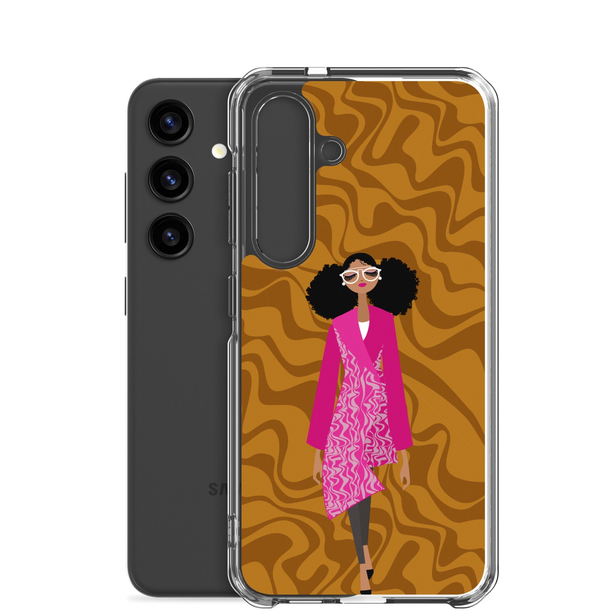 Strut and Slay Clear Case for Samsung®