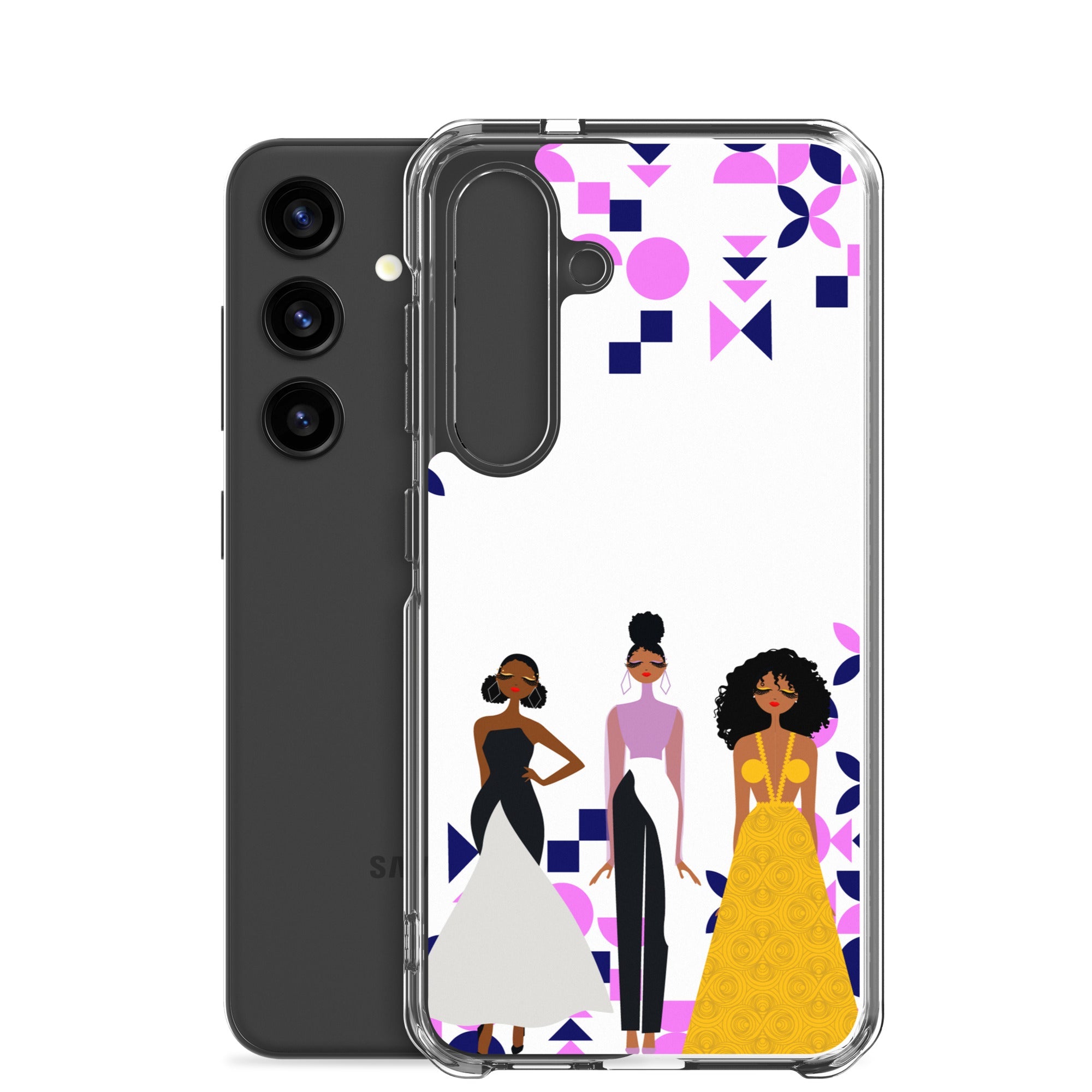 Triple Glamour Clear Case for Samsung®