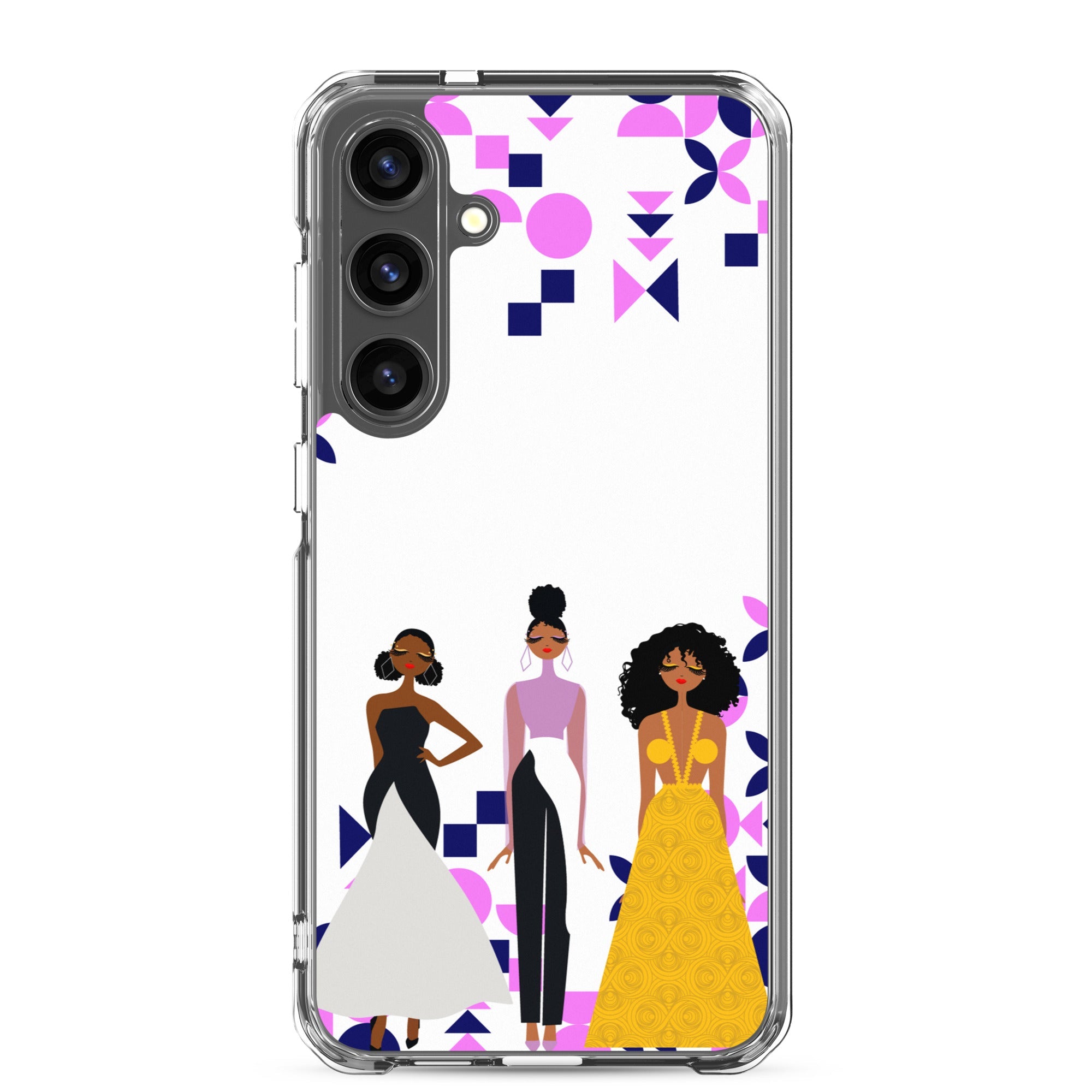 Triple Glamour Clear Case for Samsung®