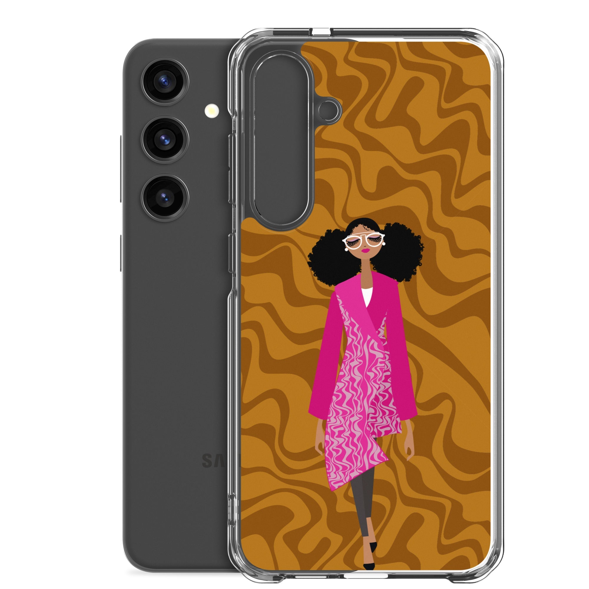 Strut and Slay Clear Case for Samsung®