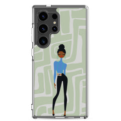 Bold Lashes Clear Case for Samsung®