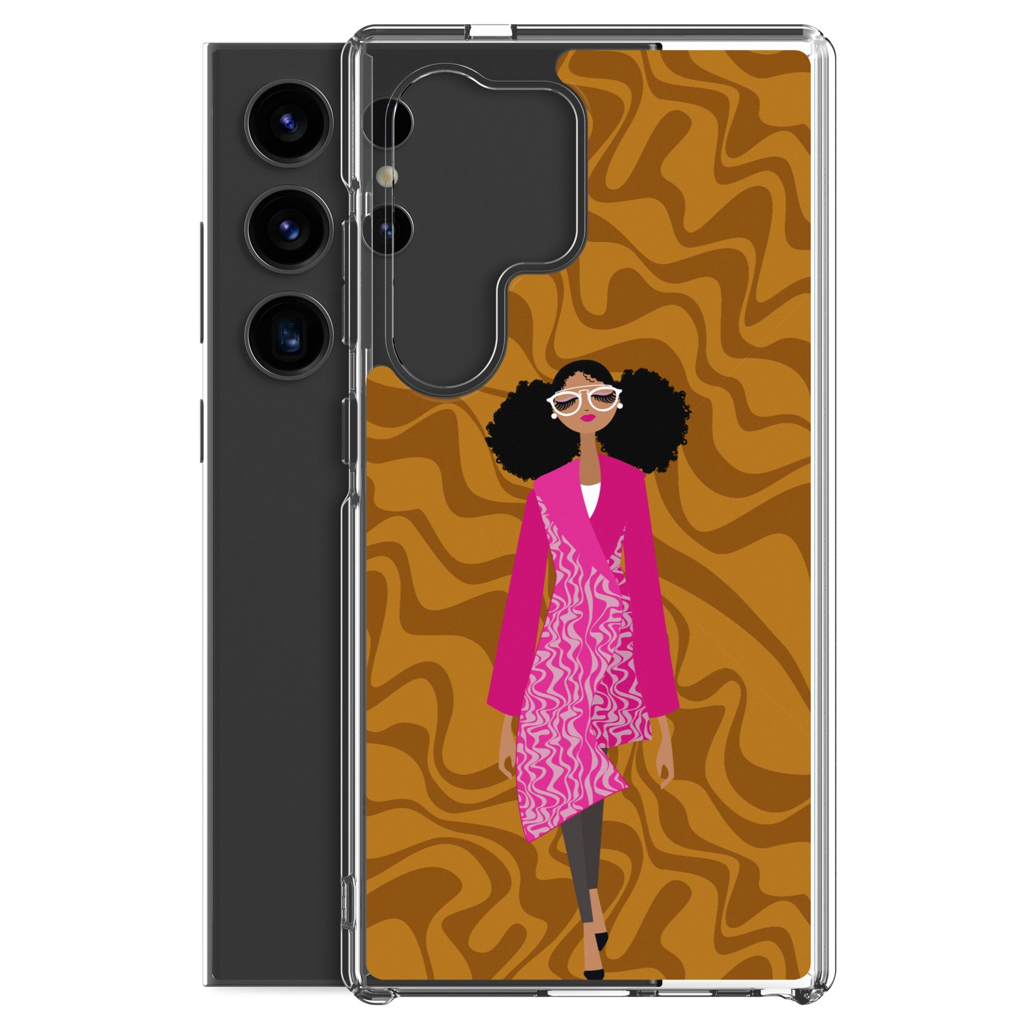 Strut and Slay Clear Case for Samsung®