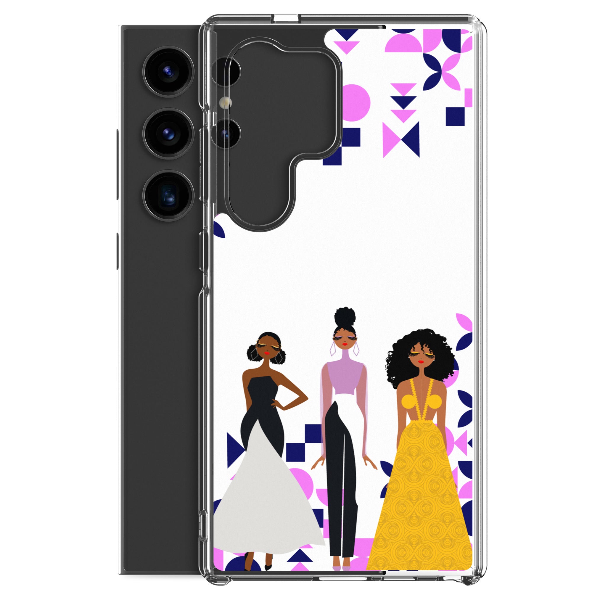 Triple Glamour Clear Case for Samsung®