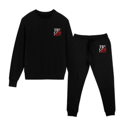 Try God First - Deuteronomy 31:6 - Set Crewneck and Jogger